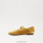 jp Sam Edelman 子供たち マイケル・メリー・ジェーン サフランベルベット 4NFV0P913 履物 - Image 4