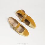jp Sam Edelman 子供たち マイケル・メリー・ジェーン サフランベルベット 4NFV0P913 履物 - Image 7