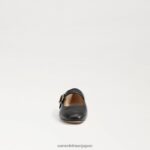 jp Sam Edelman 子供たち マイケル・メリー・ジェーン 黒い革 4NFV0P915 履物 - Image 3