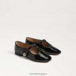 jp Sam Edelman 子供たち メリージェーンのメロディー ブラックパテント 4NFV0P1052 履物
