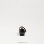 jp Sam Edelman 子供たち メリージェーンのメロディー ブラックパテント 4NFV0P1052 履物 - Image 5