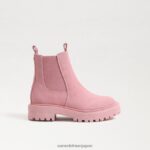 jp Sam Edelman 子供たち ラグナチェルシーブーツ 赤面 4NFV0P975 履物 - Image 2
