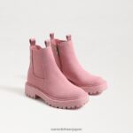 jp Sam Edelman 子供たち ラグナチェルシーブーツ 赤面 4NFV0P975 履物
