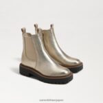 jp Sam Edelman 子供たち ラグナチェルシーブーツ 金箔 4NFV0P971 履物