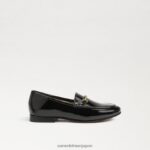 jp Sam Edelman 子供たち ロレインビットローファー ブラックパテント 4NFV0P909 履物 - Image 2