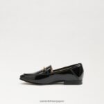 jp Sam Edelman 子供たち ロレインビットローファー ブラックパテント 4NFV0P909 履物 - Image 4