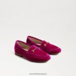 jp Sam Edelman 子供たち ロレインビットローファー ラズベリーベルベット 4NFV0P895 履物