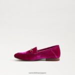 jp Sam Edelman 子供たち ロレインビットローファー ラズベリーベルベット 4NFV0P895 履物 - Image 4