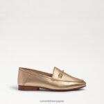 jp Sam Edelman 子供たち ロレインビットローファー 金箔革 4NFV0P902 履物 - Image 2