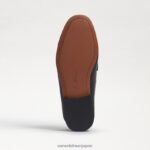 jp Sam Edelman 子供たち ロレインビットローファー 黒い革 4NFV0P901 履物 - Image 6